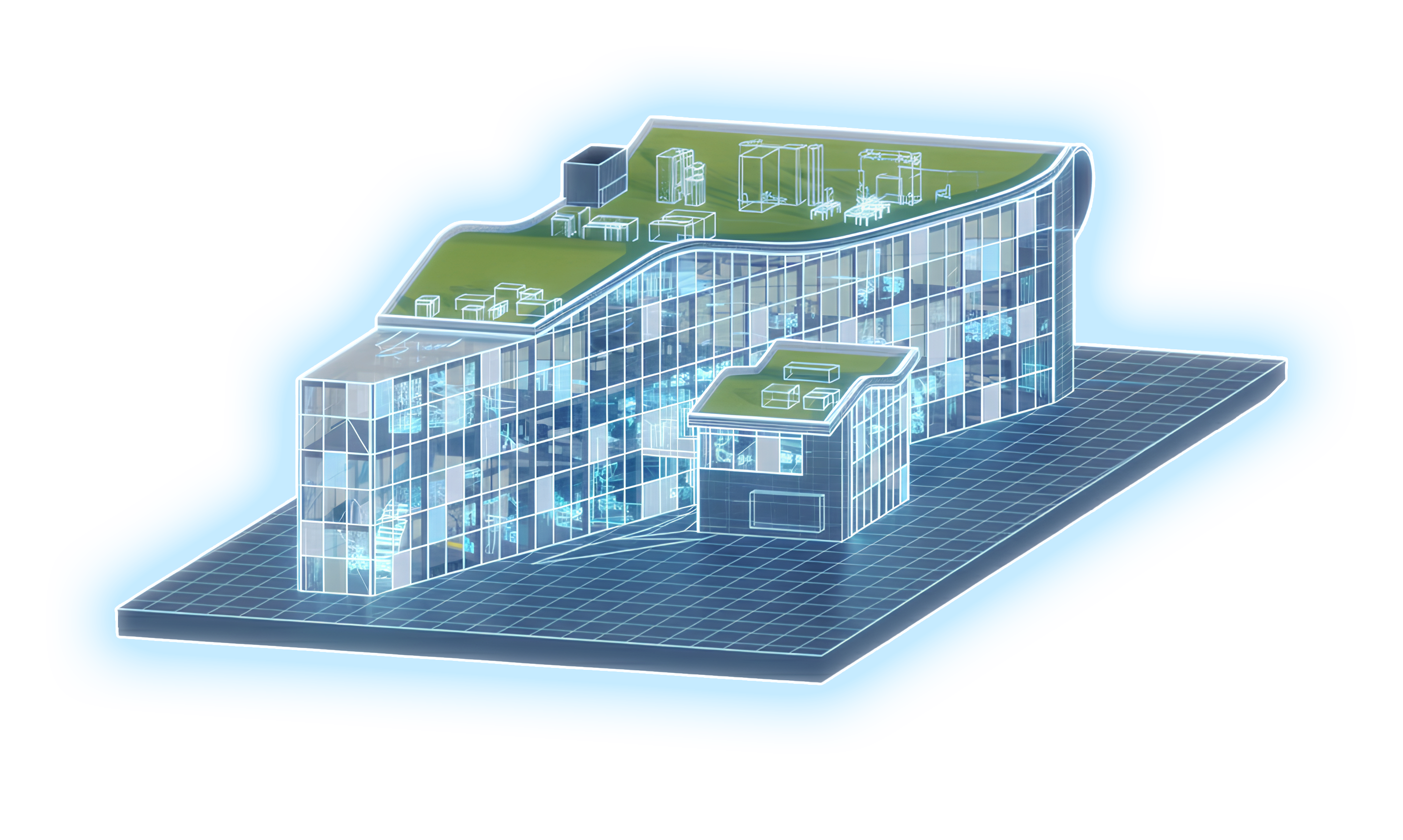 BIM model of a building